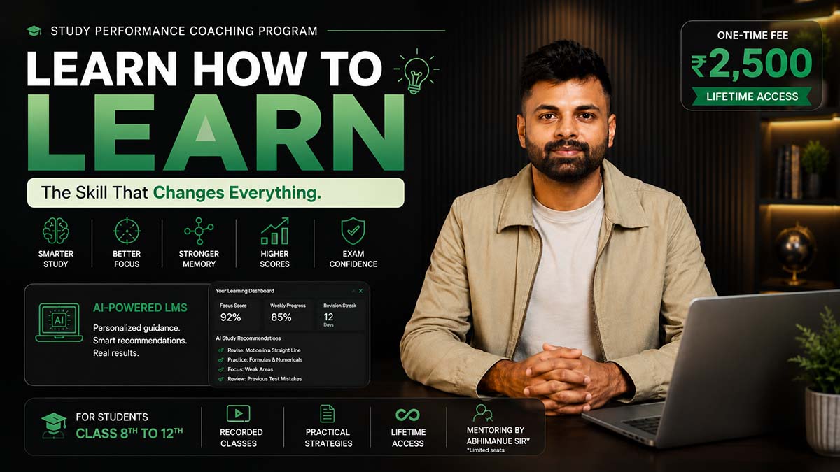 How To Learn - Abhimanue Udayan